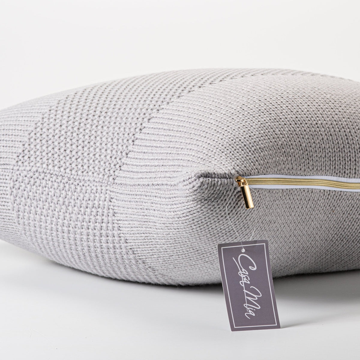 Decorative CushionsGrey Knit Decorative Pillow - Dekor Butik