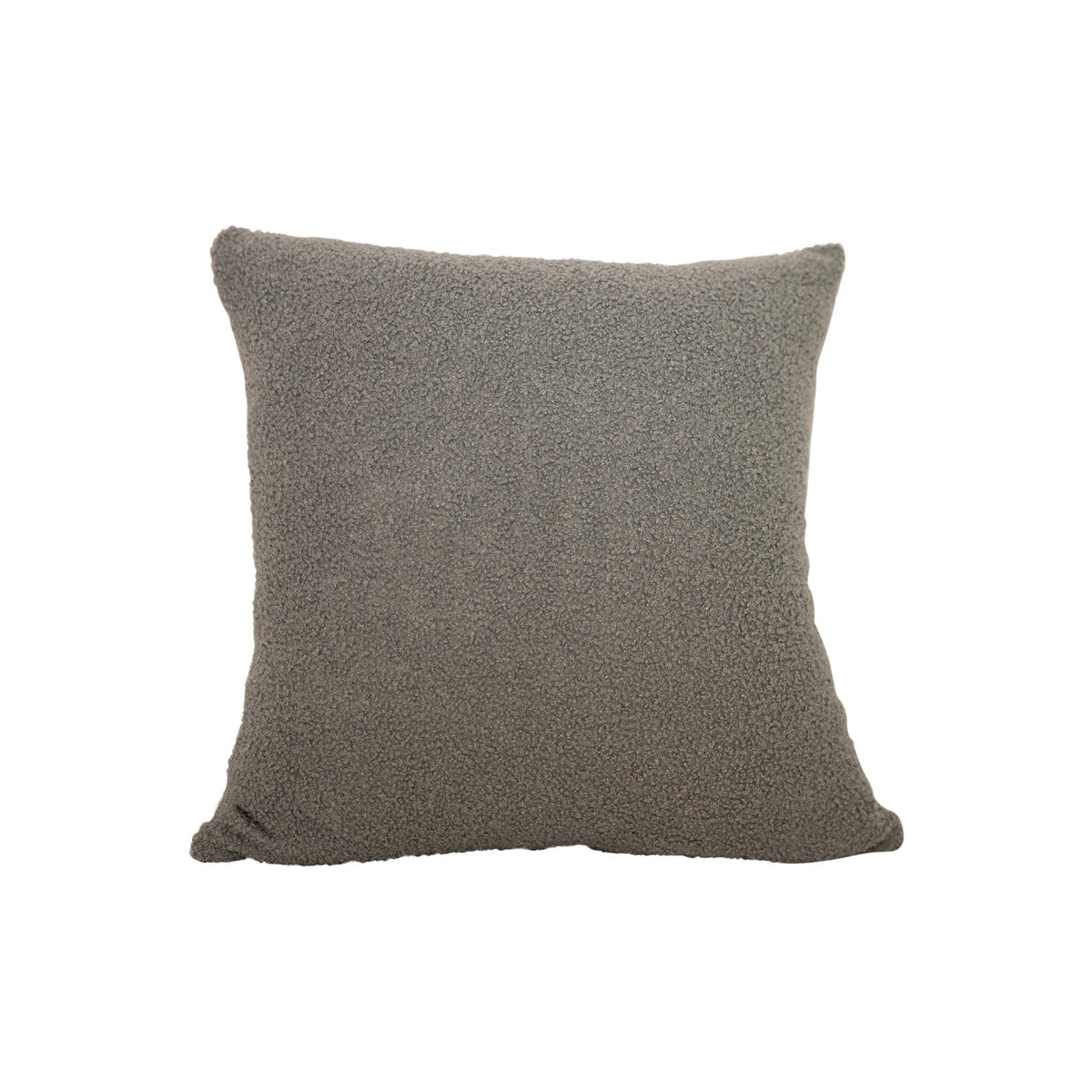 Decorative CushionsGrey Sherpa Style Decorative Pillow 20" x 20" - Dekor Butik