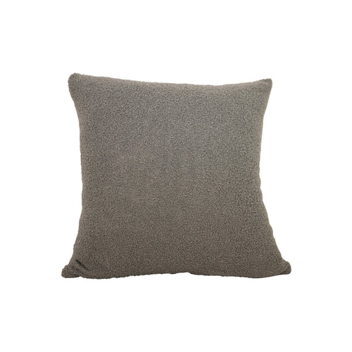 Decorative CushionsGrey Sherpa Style Decorative Pillow 20" x 20" - Dekor Butik
