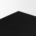 Grier Matte Black Stained Wood w/ Black Cane Accent Cabinet - Dekor Butik