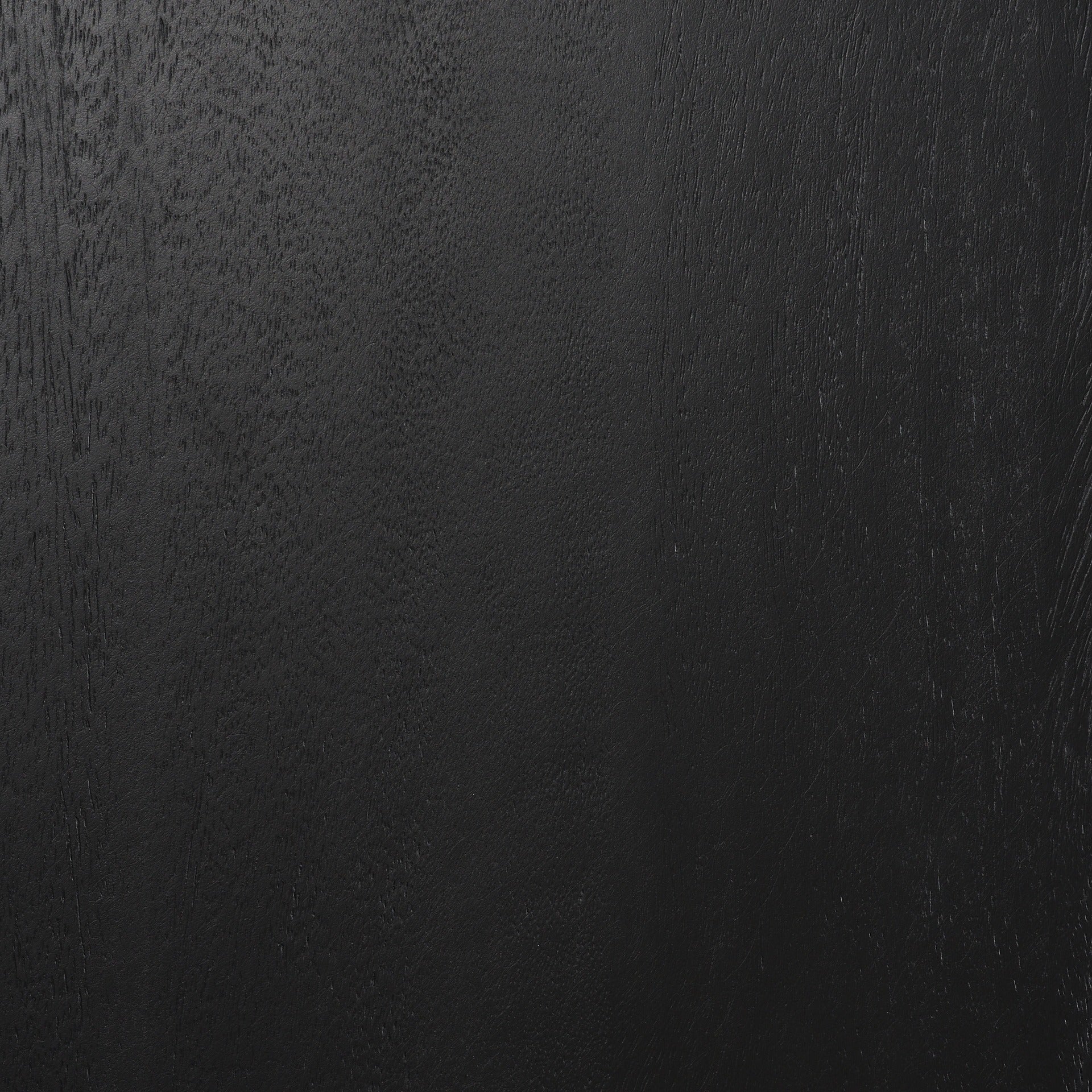 Grier Matte Black Stained Wood w/ Black Cane Accent Cabinet - Dekor Butik