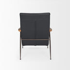 Grosjean Leather Accent Chair - Dekor Butik