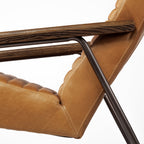 Grosjean Leather Accent Chair - Dekor Butik