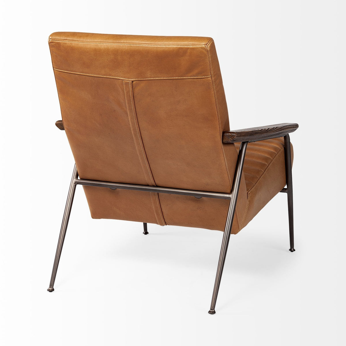 Grosjean Leather Accent Chair - Dekor Butik
