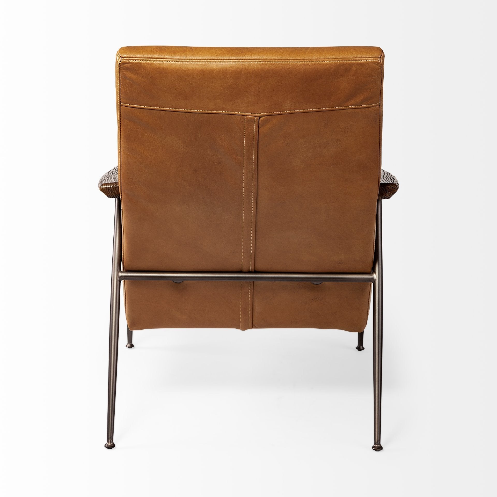 Grosjean Leather Accent Chair - Dekor Butik