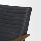 Grosjean Leather Accent Chair - Dekor Butik