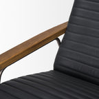 Grosjean Leather Accent Chair - Dekor Butik