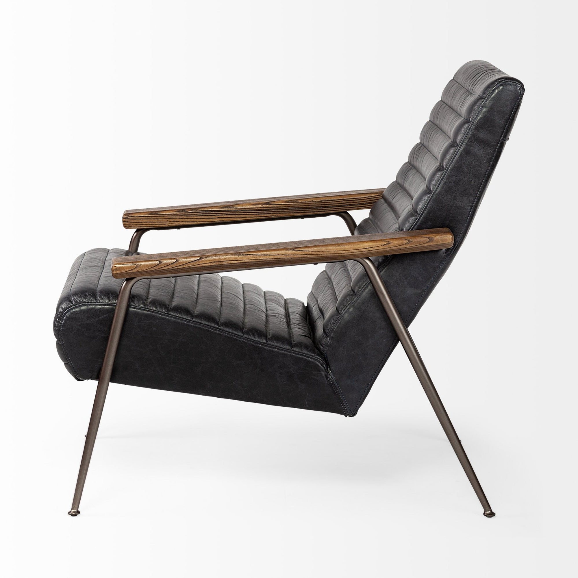 Grosjean Leather Accent Chair - Dekor Butik