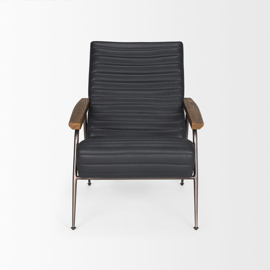 Grosjean Leather Accent Chair - Dekor Butik