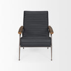 Grosjean Leather Accent Chair - Dekor Butik