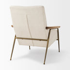 FurnitureGrosjean Upholstered Accent Chair - Dekor Butik