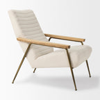 FurnitureGrosjean Upholstered Accent Chair - Dekor Butik