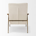 FurnitureGrosjean Upholstered Accent Chair - Dekor Butik