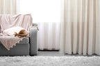 CurtainsGusto Jacquard Sheer Grommet Curtain - Dekor Butik