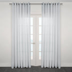 CurtainsGusto Jacquard Sheer Grommet Curtain - Dekor Butik