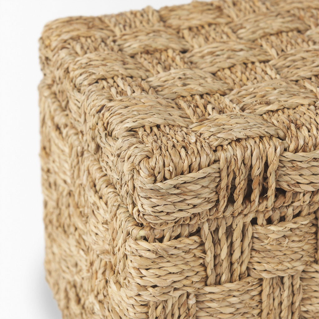 Hanalei Set of 2 Seagrass Boxes with Lids - Dekor Butik