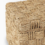 Hanalei Set of 2 Seagrass Boxes with Lids - Dekor Butik