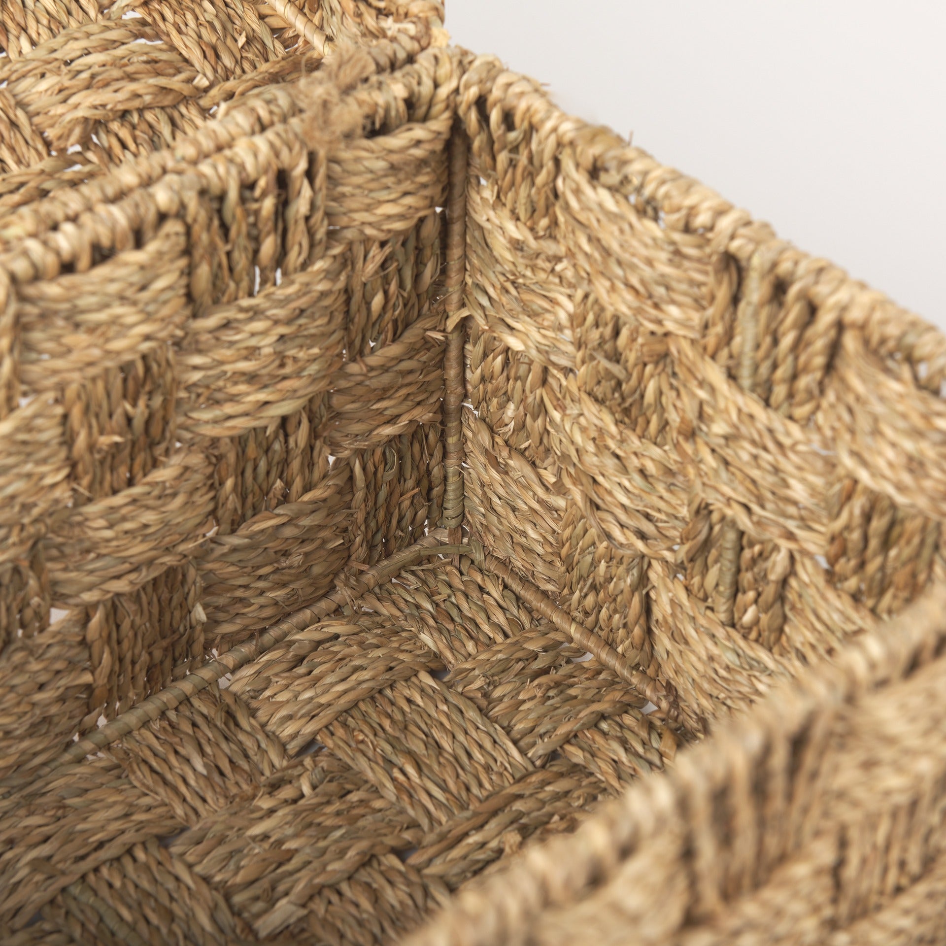 Hanalei Set of 2 Seagrass Boxes with Lids - Dekor Butik