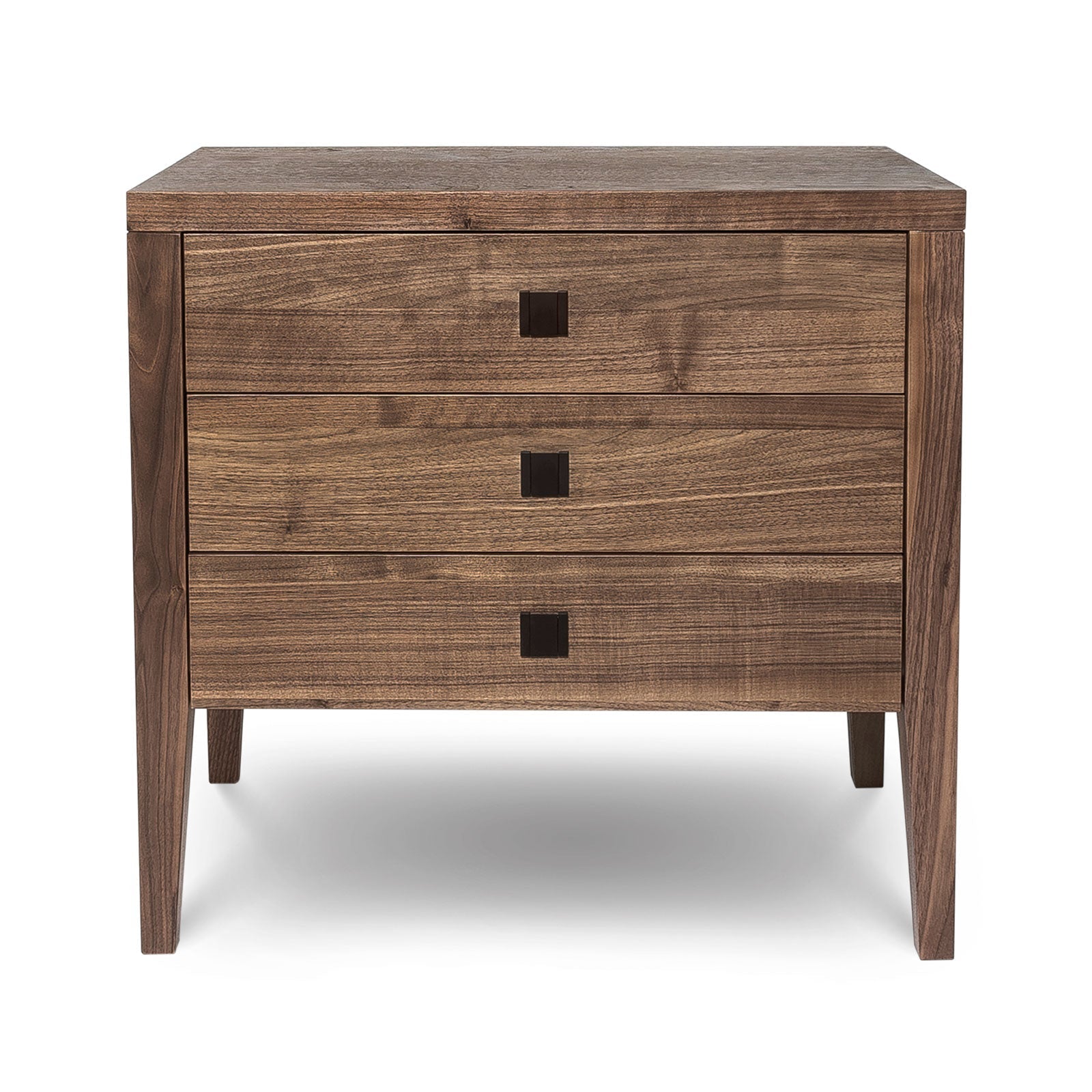 baseHara 3 Drawer Dresser - Frozen Walnut - Dekor Butik