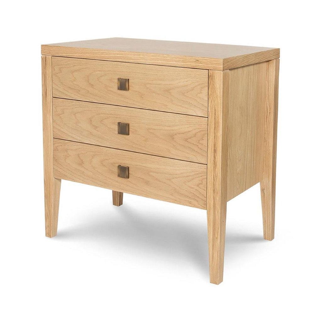 baseHara 3 Drawer Dresser - Natural Oak - Dekor Butik