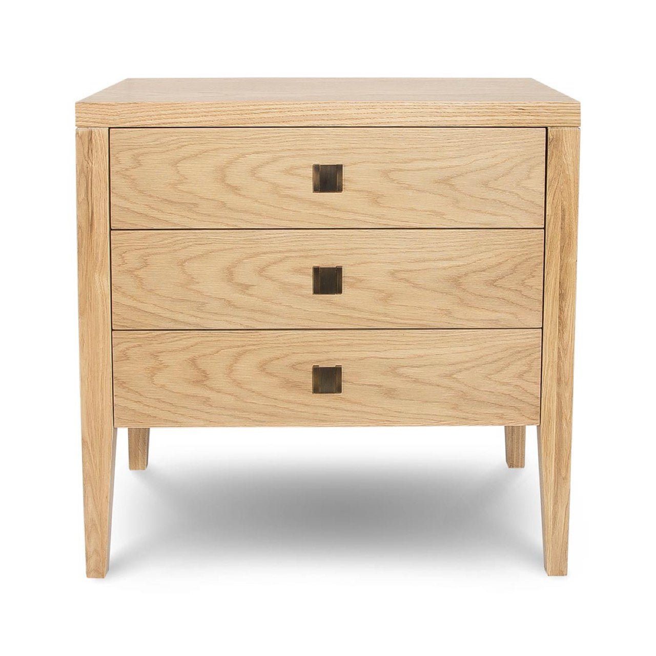baseHara 3 Drawer Dresser - Natural Oak - Dekor Butik