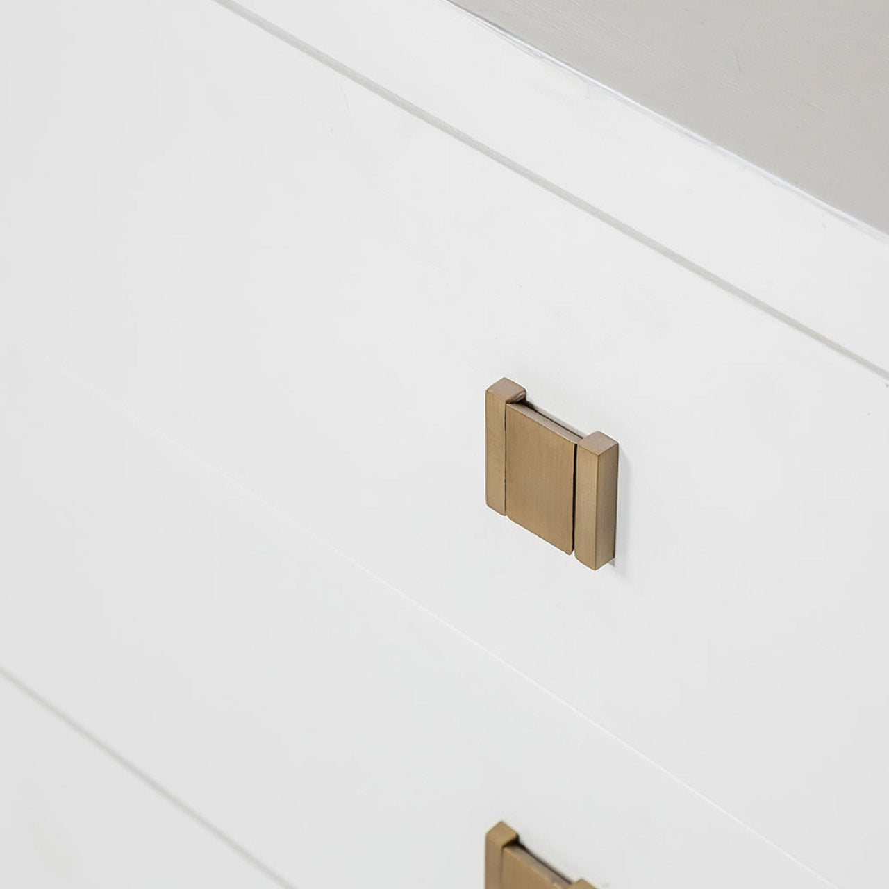 baseHara 3 Drawer Dresser - White - Dekor Butik