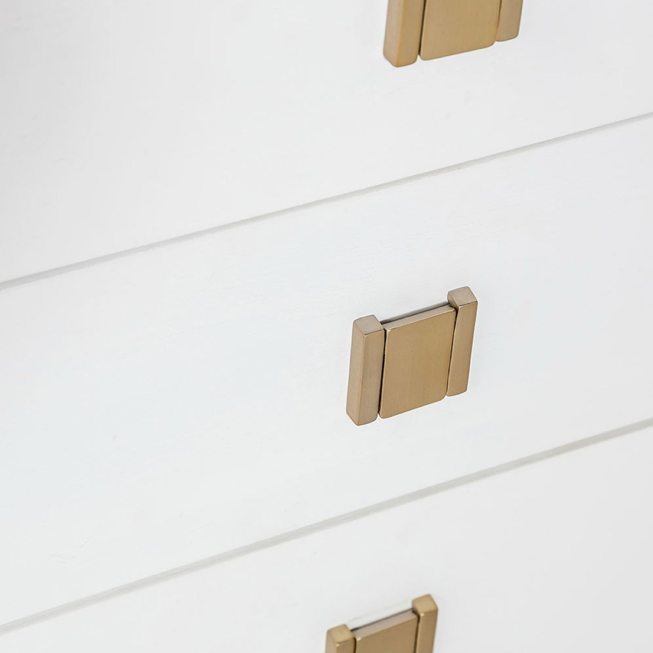 baseHara 3 Drawer Dresser - White - Dekor Butik