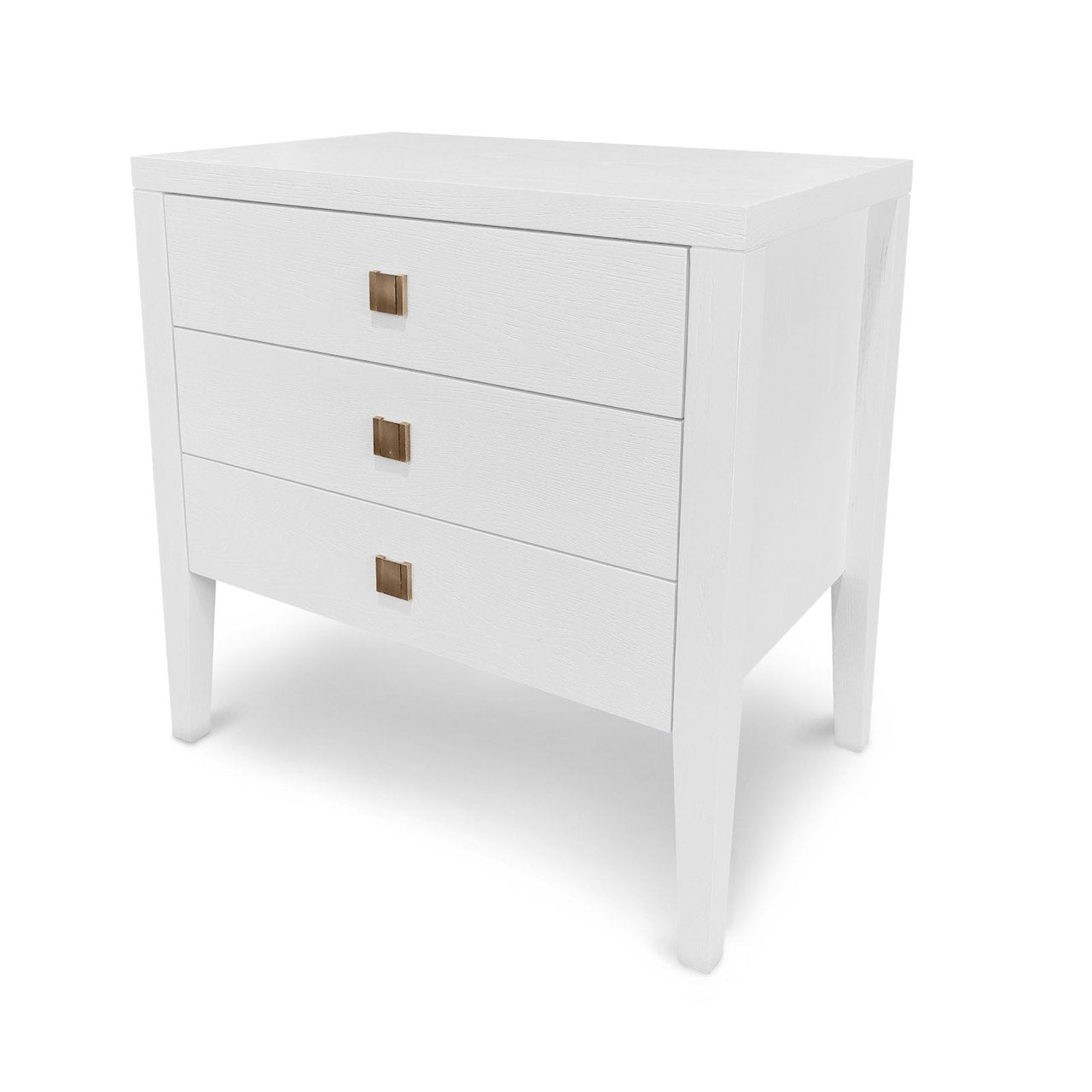 baseHara 3 Drawer Dresser - White - Dekor Butik