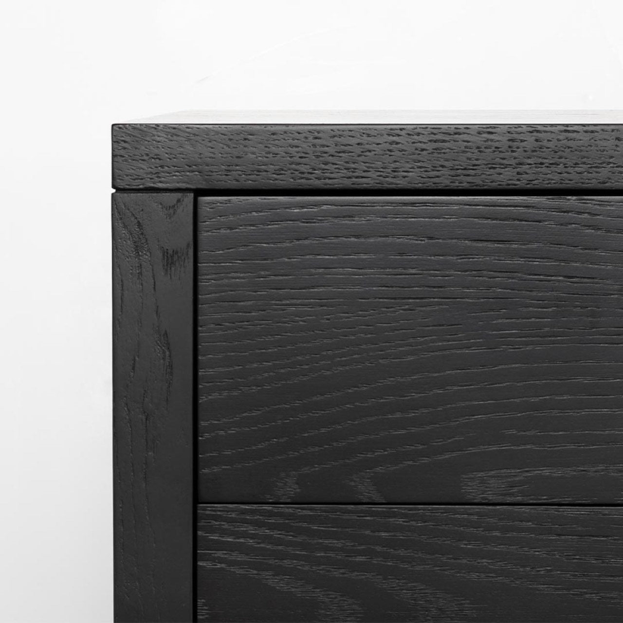 baseHara 5 Drawer Tall Dresser - Black - Dekor Butik