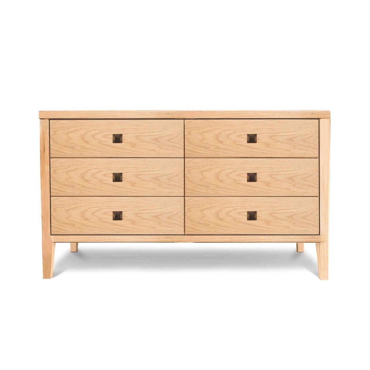 baseHara 6 Drawer Dresser - Natural Oak - Dekor Butik