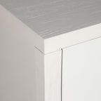 baseHara 6 Drawer Dresser Tall - White - Dekor Butik