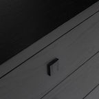 baseHara 9 Drawer Dresser - Black - Dekor Butik