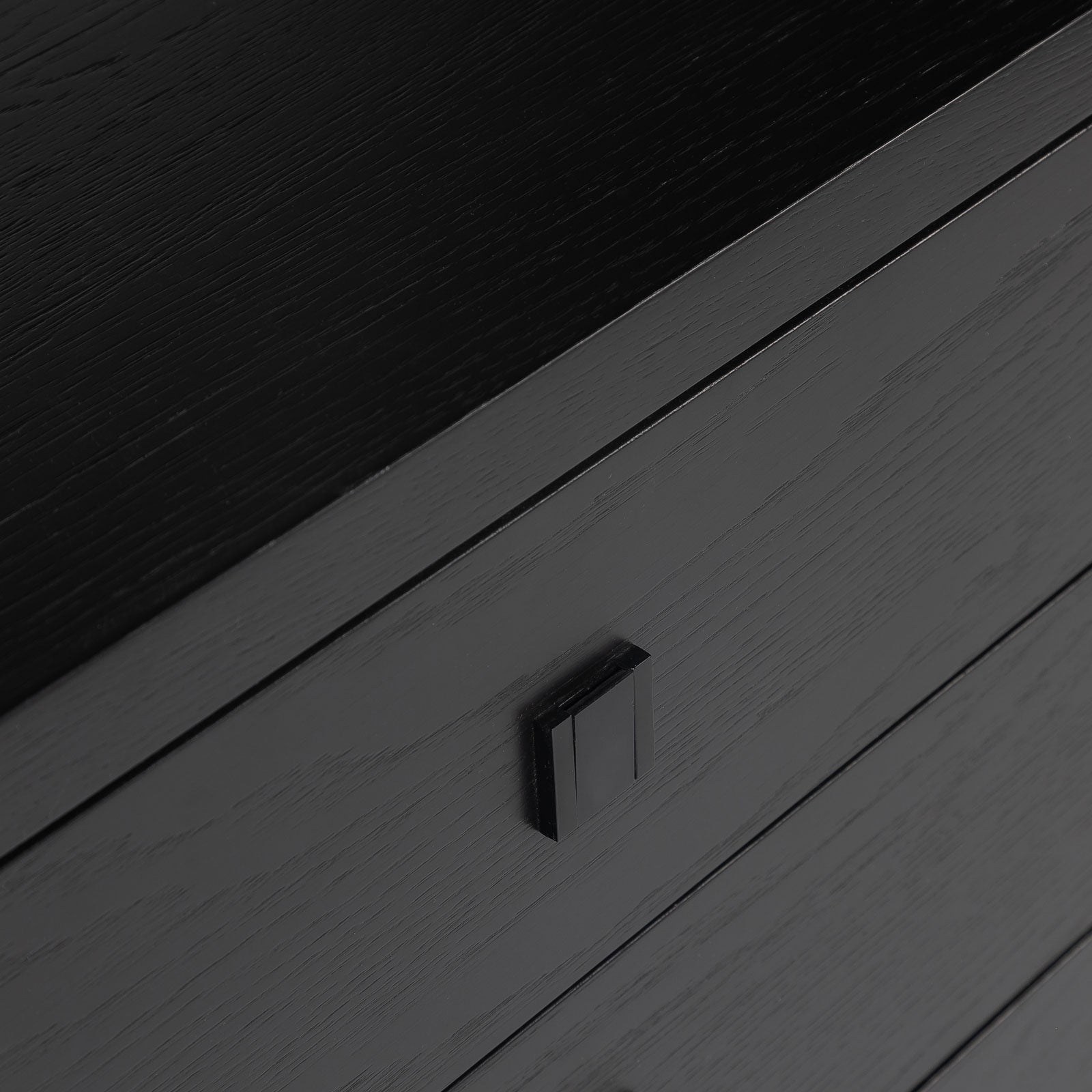 baseHara 9 Drawer Dresser - Black - Dekor Butik