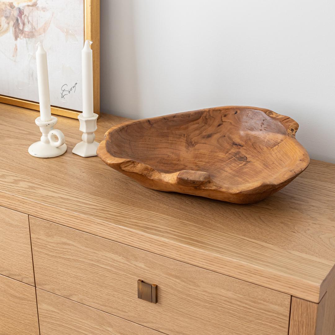 baseHara 9 Drawer Dresser - Natural Oak - Dekor Butik