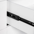 baseHara 9 Drawer Dresser - White - Dekor Butik