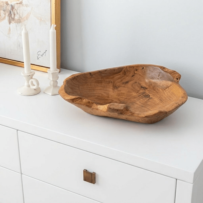 baseHara 9 Drawer Dresser - White - Dekor Butik