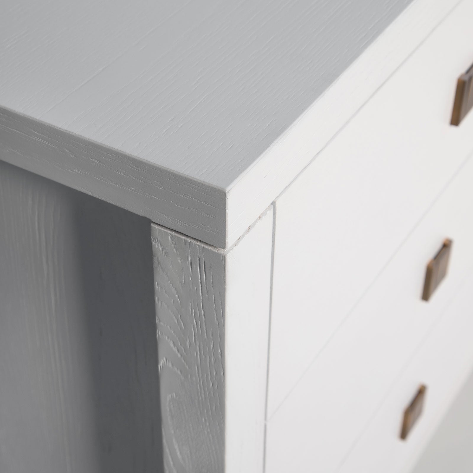 baseHara 9 Drawer Dresser - White - Dekor Butik