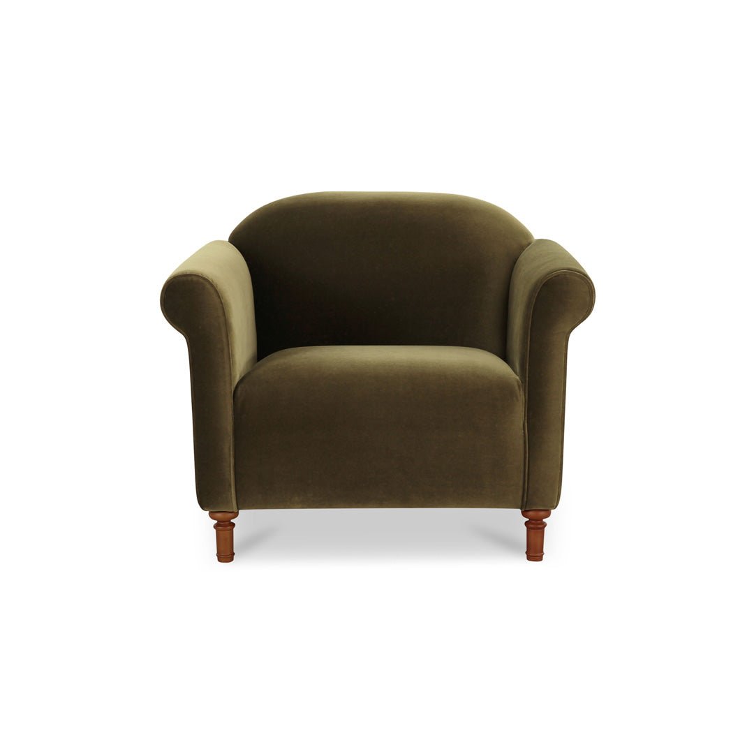 Harmony Accent Chair - Faux Mohair - Two Colors - Dekor Butik