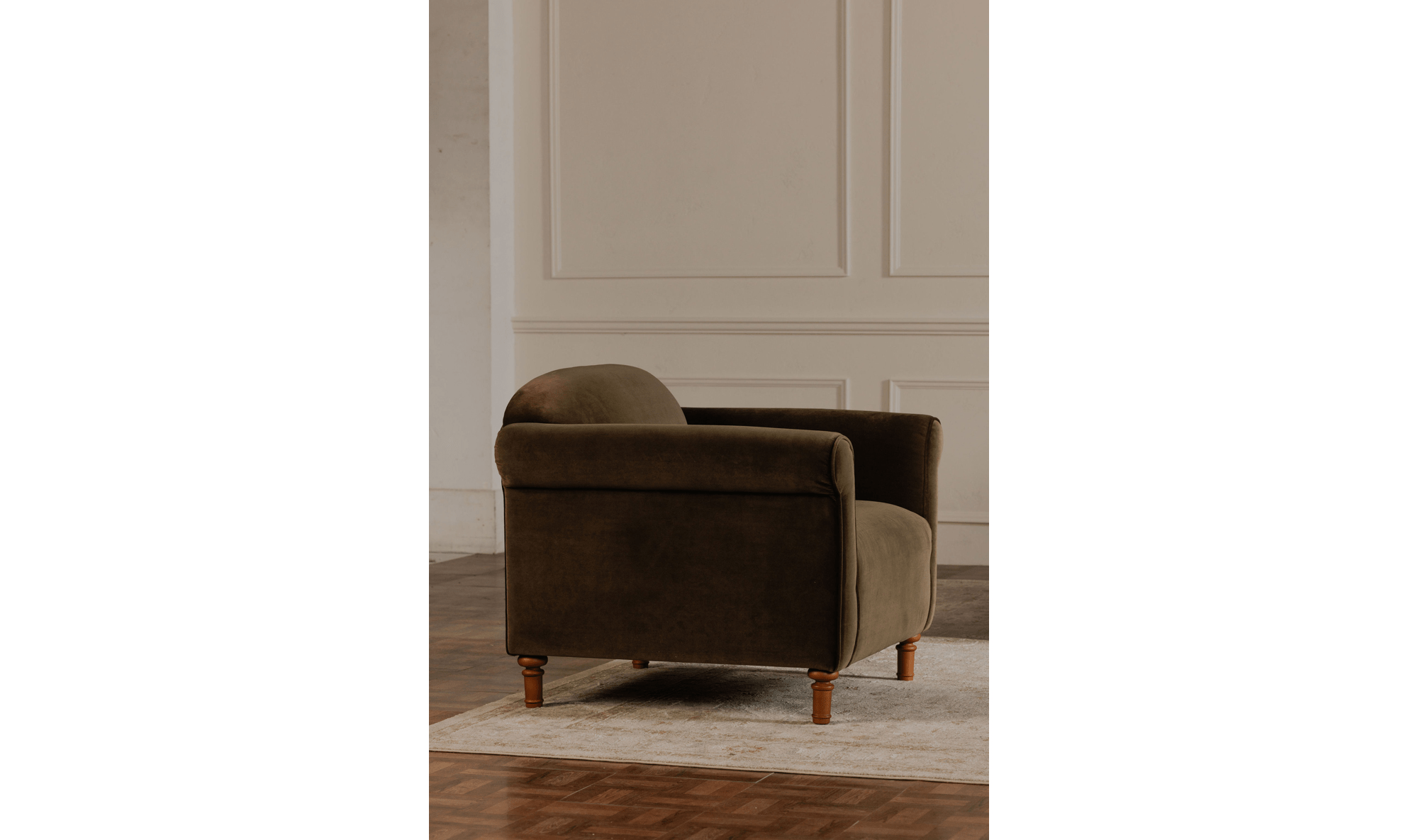 Harmony Accent Chair - Faux Mohair - Two Colors - Dekor Butik