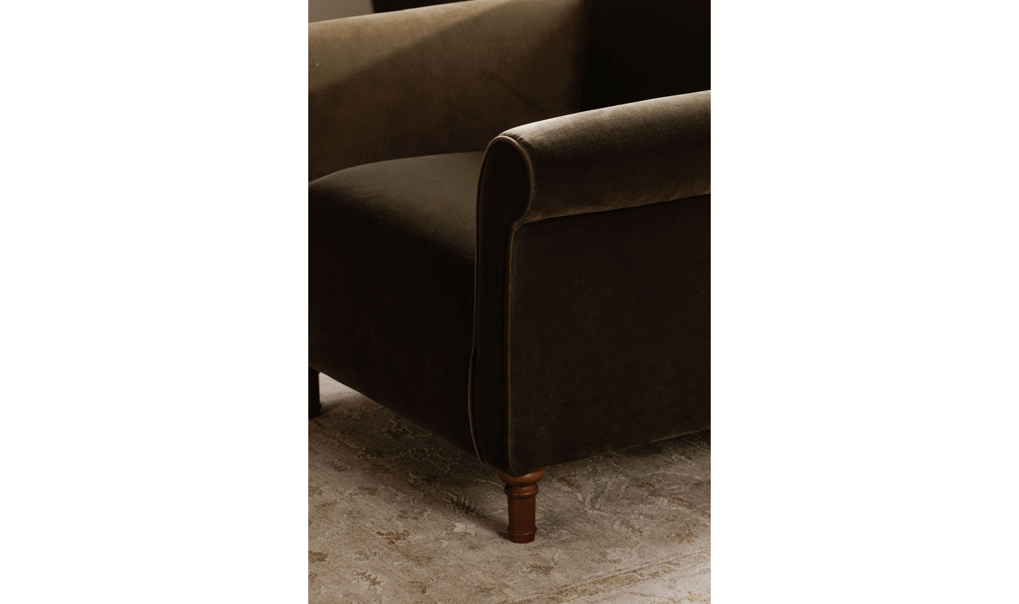 Harmony Accent Chair - Faux Mohair - Two Colors - Dekor Butik