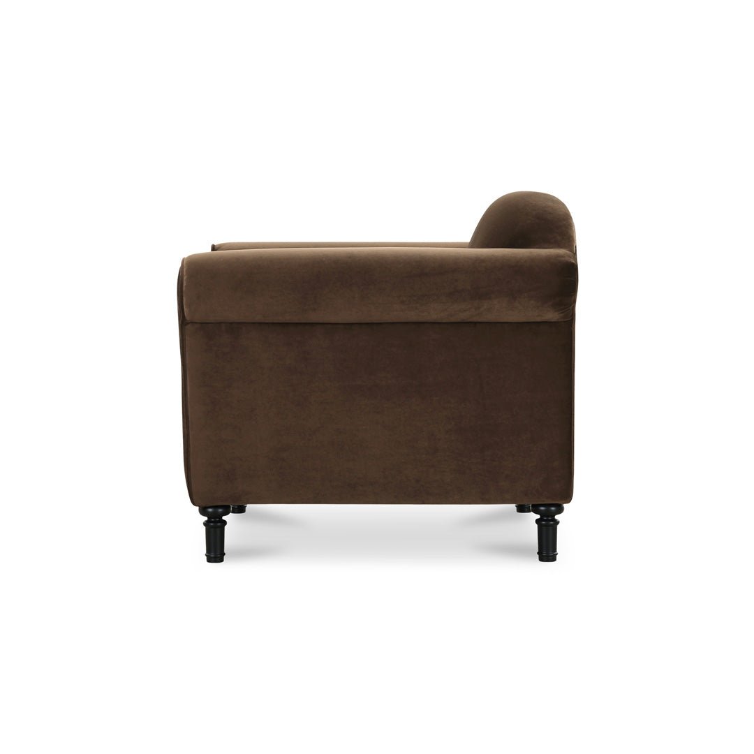 Harmony Accent Chair - Faux Mohair - Two Colors - Dekor Butik