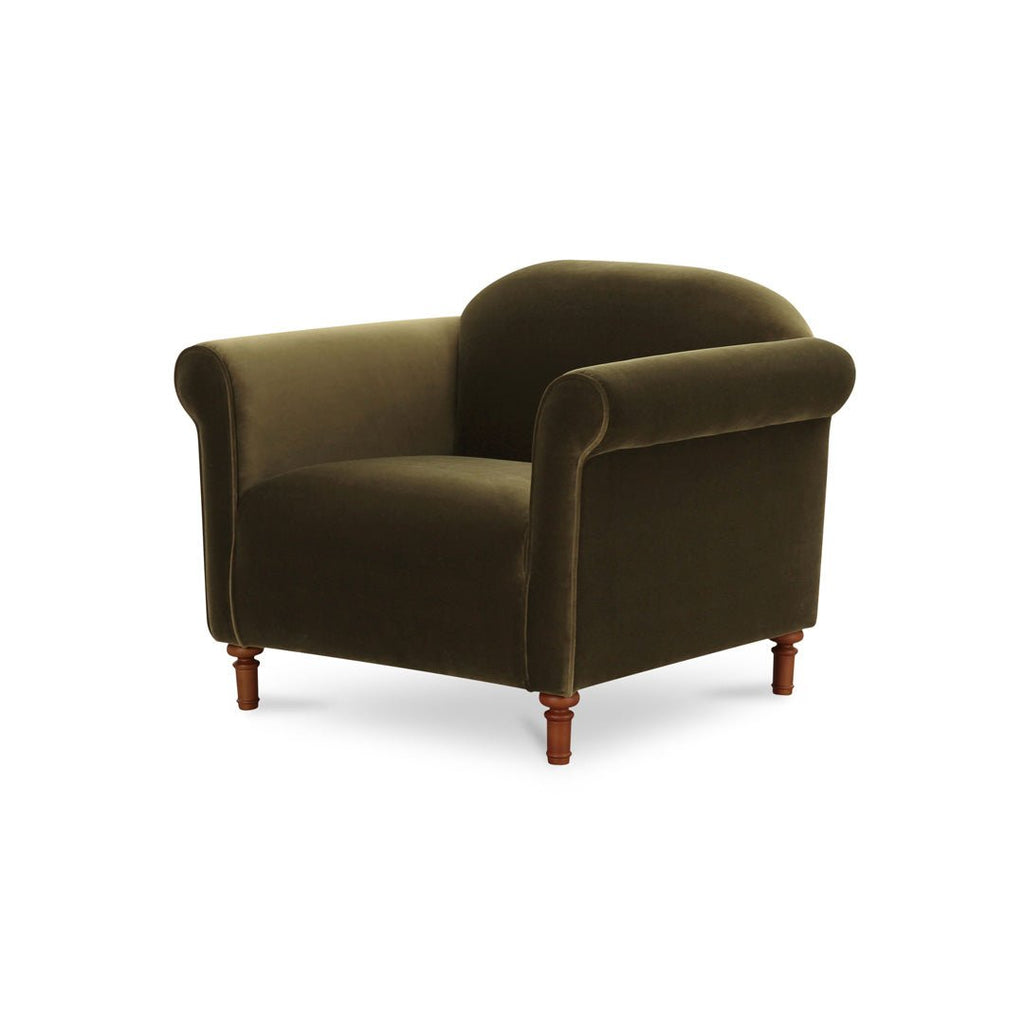 Harmony Accent Chair - Faux Mohair - Two Colors - Dekor Butik