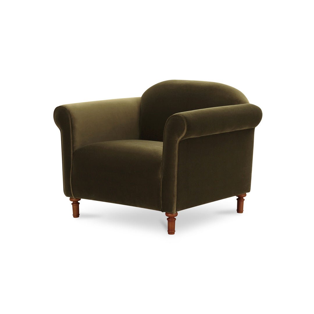 Harmony Accent Chair - Faux Mohair - Two Colors - Dekor Butik