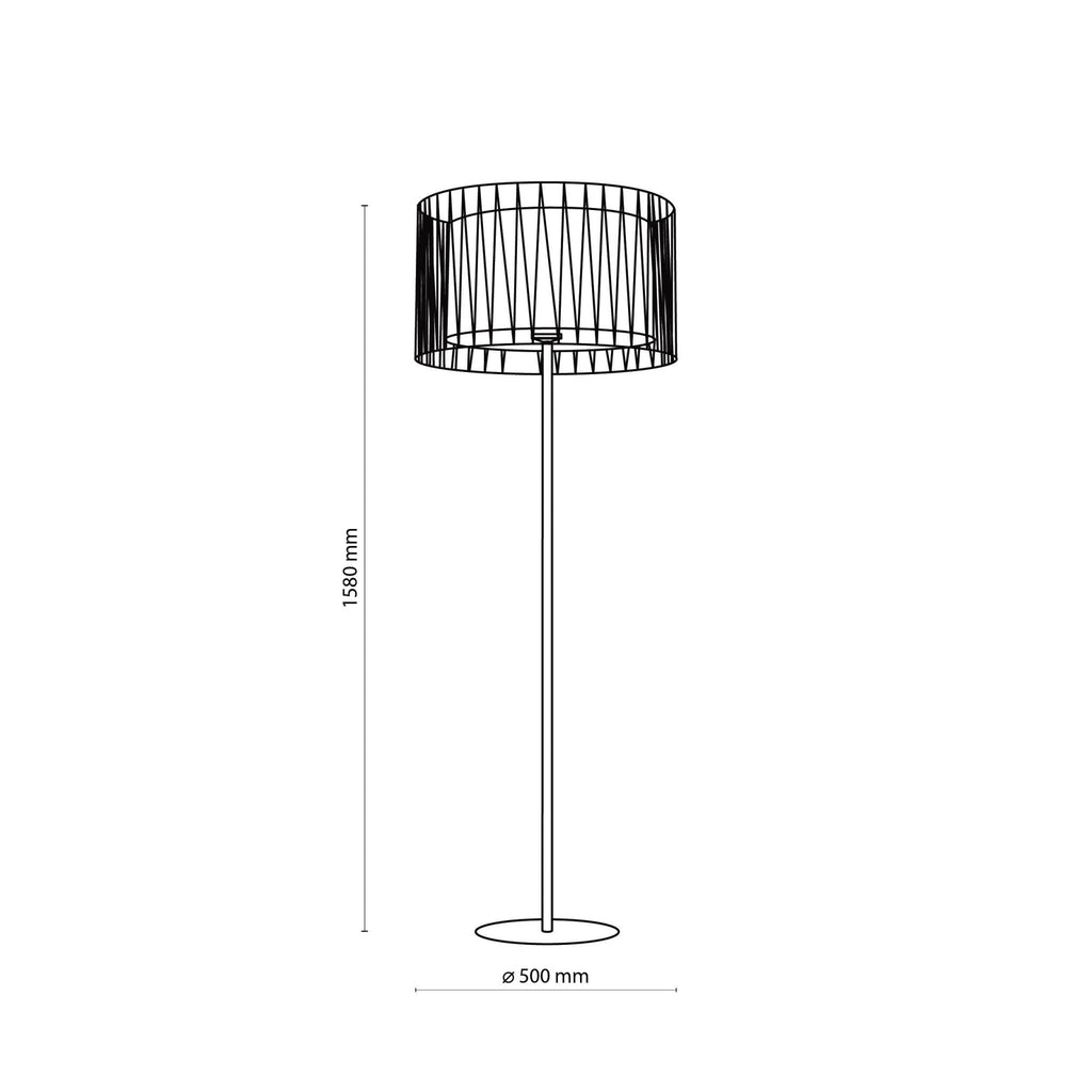 HARMONY NATURE Floor Lamp (Clearance) - Dekor Butik