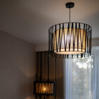 HARMONY NATURE Woven Jute Pendant Light for Dining Room, Bedroom & Living Room - Dekor Butik