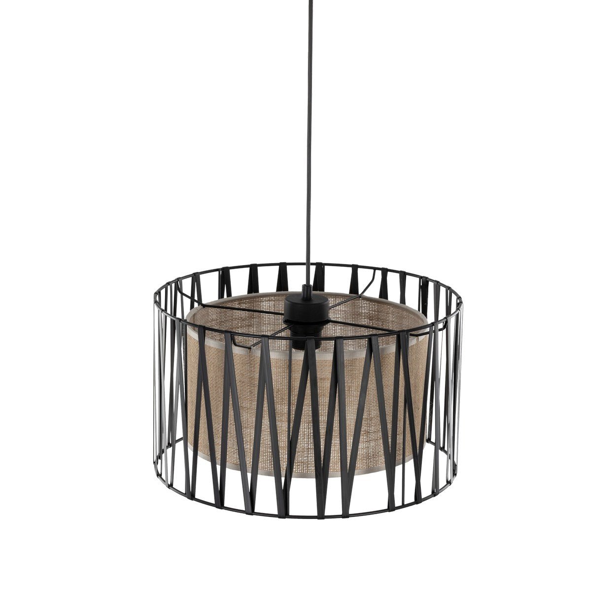 HARMONY NATURE Woven Jute Pendant Light for Dining Room, Bedroom & Living Room - Dekor Butik
