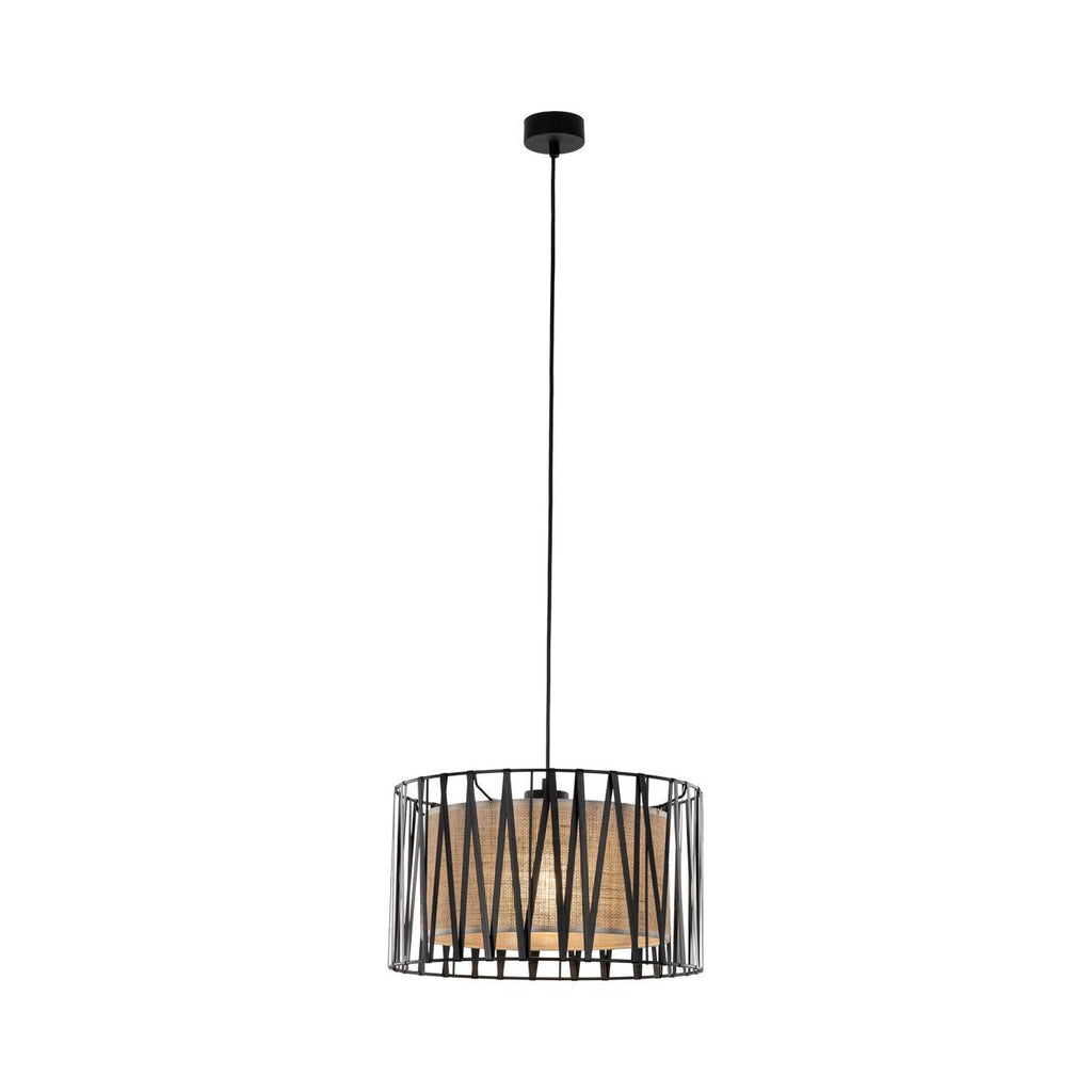 HARMONY NATURE Woven Jute Pendant Light for Dining Room, Bedroom & Living Room - Dekor Butik