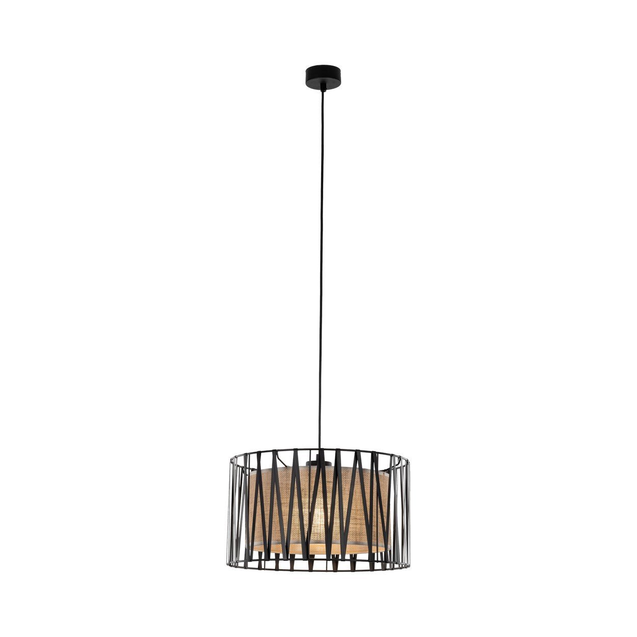 HARMONY NATURE Woven Jute Pendant Light for Dining Room, Bedroom & Living Room - Dekor Butik