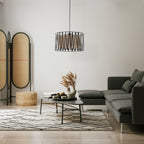 HARMONY NATURE Woven Jute Pendant Light for Dining Room, Bedroom & Living Room - Dekor Butik