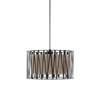 HARMONY NATURE Woven Jute Pendant Light for Dining Room, Bedroom & Living Room - Dekor Butik